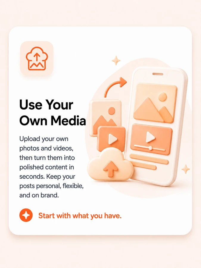 Use Your Own Media